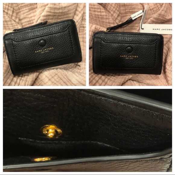 Black Leather Marc Jacobs Wallet NWT 💯Leather - Picture 7 of 9